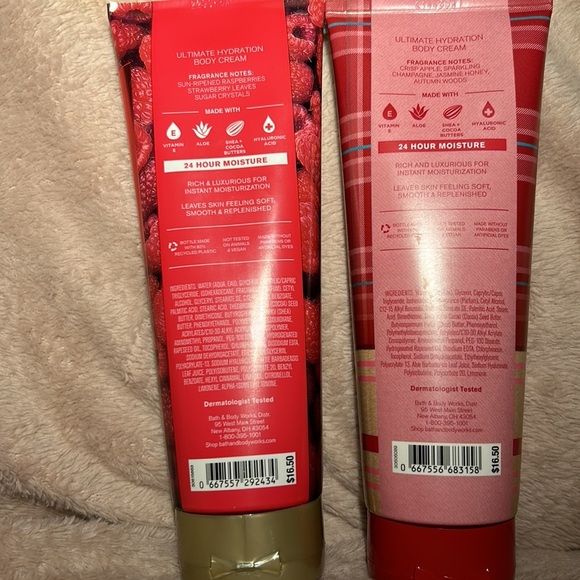 2 Brand New Bath and Body Works Ultimate Hydration Body Creams - Picture 2 of 4